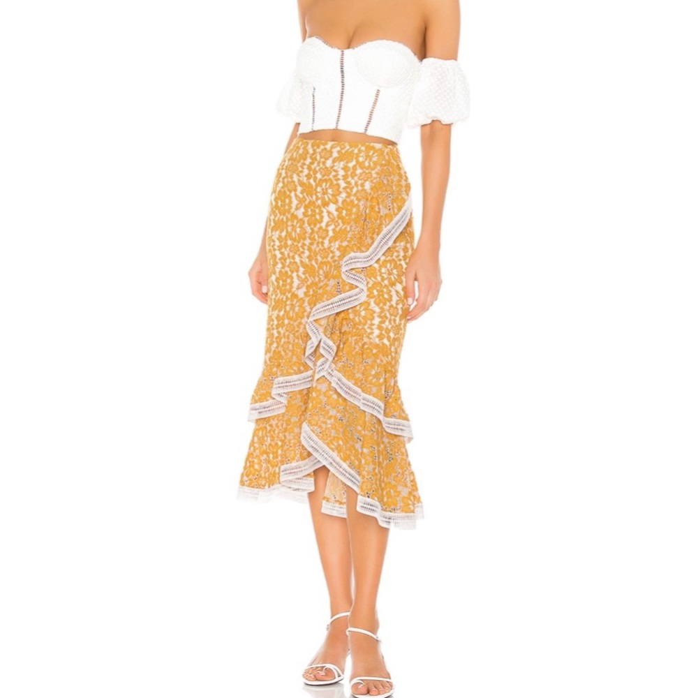 Revolve X by NBD Nazi Midi Skirt (NWOT) - Picture 4 of 5